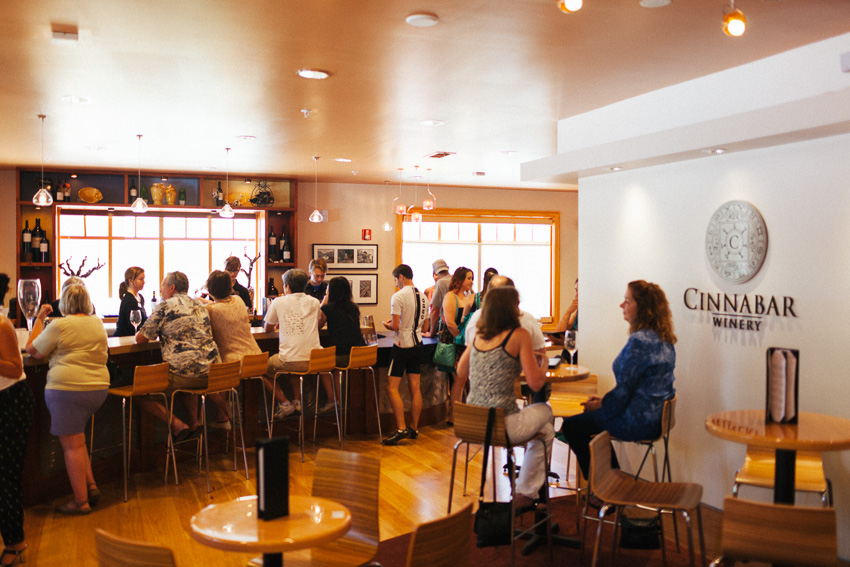 Cinnabar Winery Tasting Room | San Jose
